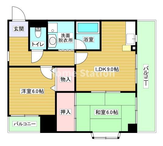 【間取り】 | Amour K