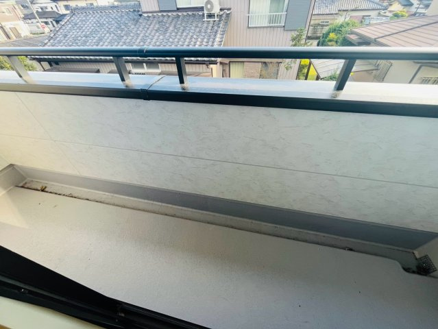 【Livele Garden】　第16栃木大平町富田　全2邸のバルコニー|〇バルコニー〇
屋根付きのバルコニー（＾＾）
2026年9月撮影