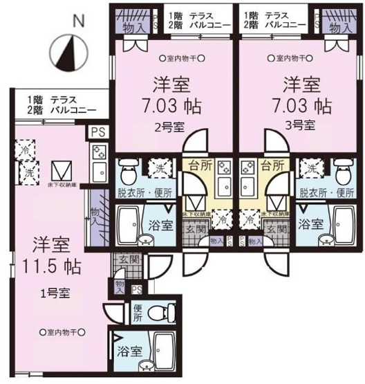 【間取り】 | ＣＬＡＳＳＩＣＡ