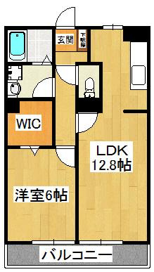 パークサイド西船の間取り