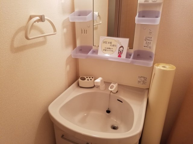 パークサイド西船の洗面所|便利なシャンプードレッサー！
