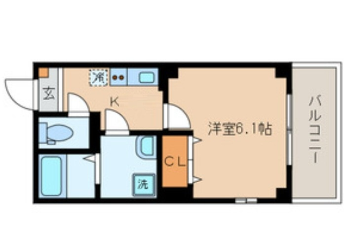 Empereur Fer CALMEの間取り|間取りです。