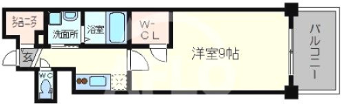 プレサンス堺筋本町駅前の間取り|プレサンス堺筋本町駅前　間取り