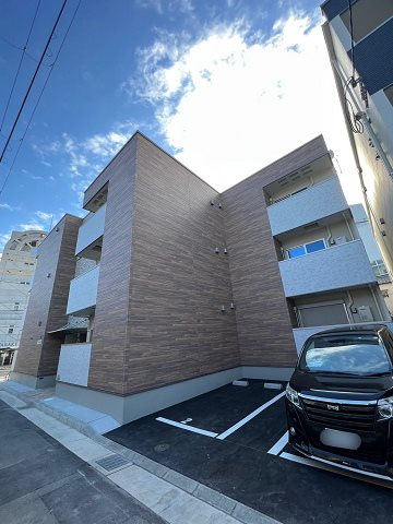 フジパレス長洲公園Ⅲ番館の外観