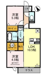MaisondeGraceの間取り
