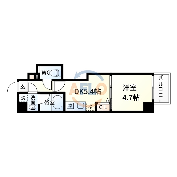エレガントレジデンス淀川の間取り|エレガントレジデンスyodogawa　間取り