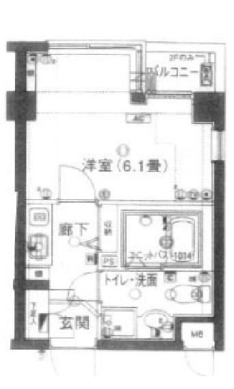 プレール新宿落合の間取り|間取りです。
