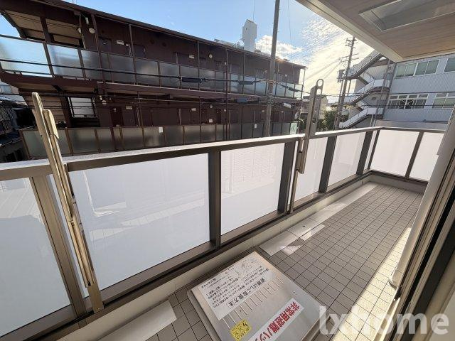 ローズメゾンＹのバルコニー|落ち着いた時間を過ごせるバルコニーです