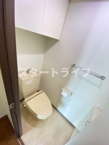 大阪市東淀川区柴島２丁目の賃貸マンションのトイレ