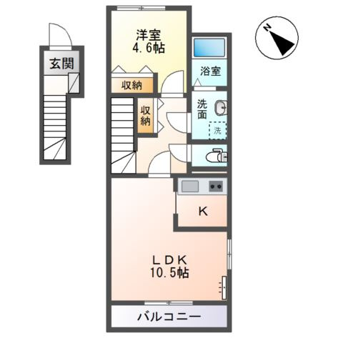 【間取り】 | ミューズ岩根