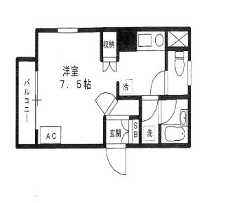 【間取り】 | ローバー関内