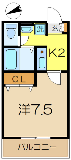 【間取り】 | サウスポート上大岡