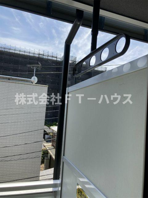 グレイス下総中山のバルコニー