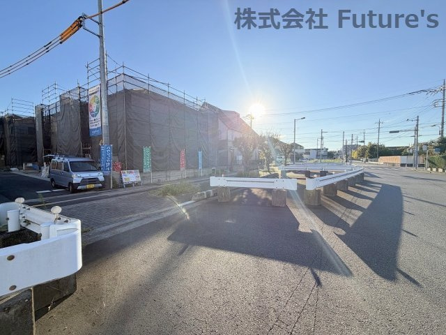 三郷市高州2丁目　新築戸建　全4棟　A号棟の前面道路含む現地写真|前面道路含む現地写真です。