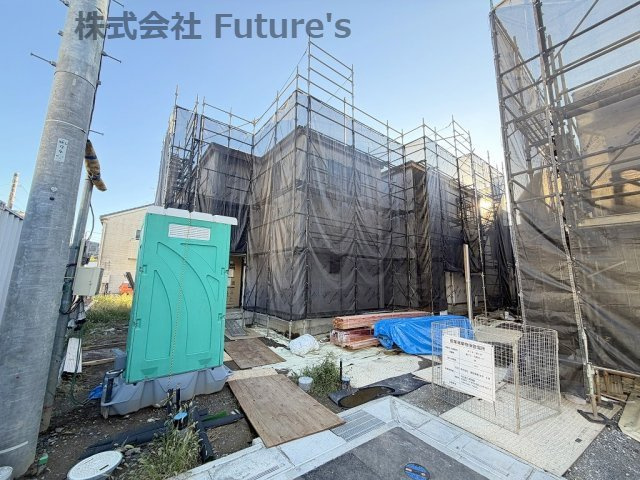 三郷市高州2丁目　新築戸建　全4棟　A号棟の外観|現地の写真になります。