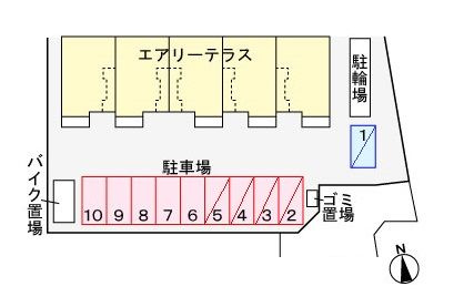 【駐車場】 | エアリーテラス