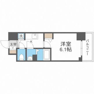 【間取り】 | メインステージ京町堀 | メインステージ京町堀　開放感ある間取り