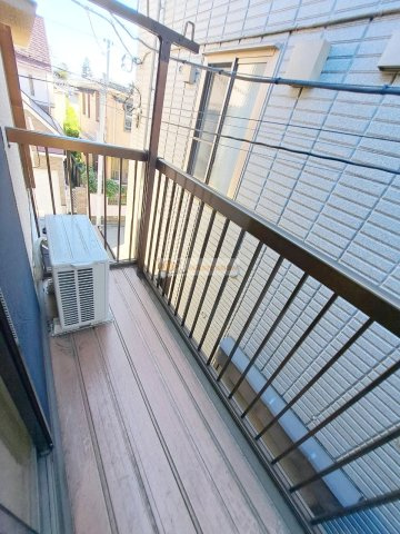 石橋貸家のバルコニー