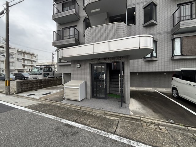 ユーキマンションのエントランス