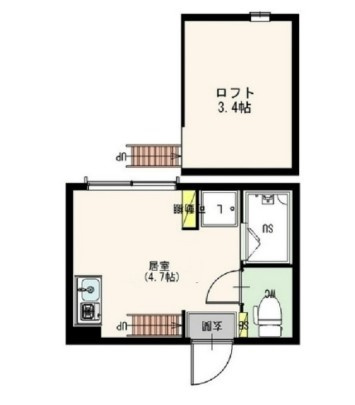 【間取り】 | tiare高円寺