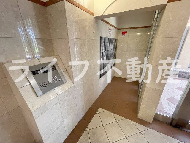 アーク吉田駅前のエントランス|毎日通るエントランスはこのようになっています