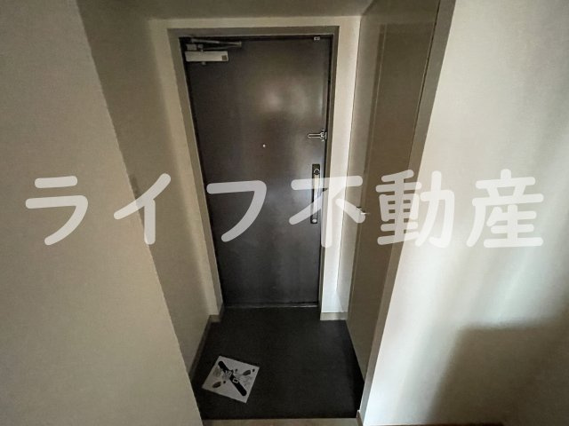 アーク吉田駅前の玄関|ゆったりとした玄関です