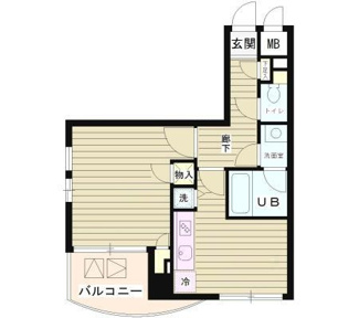 【間取り】 | シュロスK・Y北品川