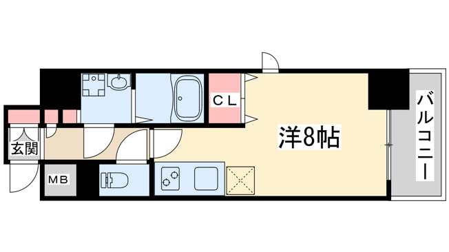 【間取り】 | BPRレジデンス江坂