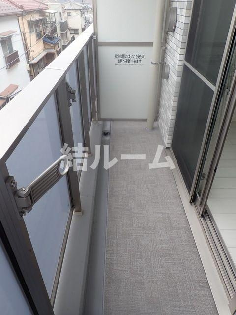 練馬区豊玉中３丁目の賃貸マンションのバルコニー