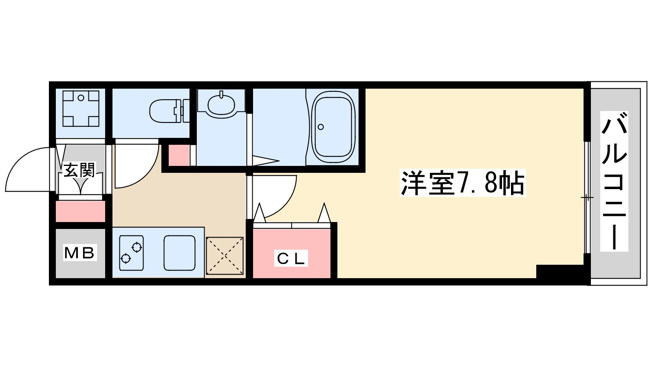 【間取り】 | BPRレジデンス江坂