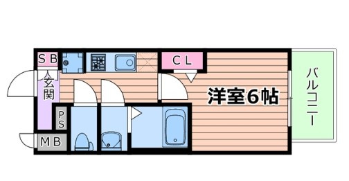 【間取り】 | プレサンス深江橋ラヴィゲート