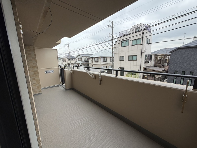 ＮＴＰＲレジデンス甲子園四番町のバルコニー