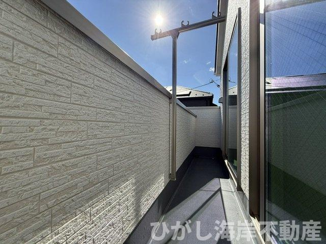 平塚市御殿１丁目　新築戸建　全３棟のバルコニー|バルコニー