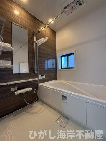平塚市御殿１丁目　新築戸建　全３棟の浴室|1坪タイプ　ユニットバス