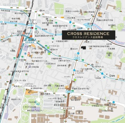 クロスレジデンス高田馬場の展望