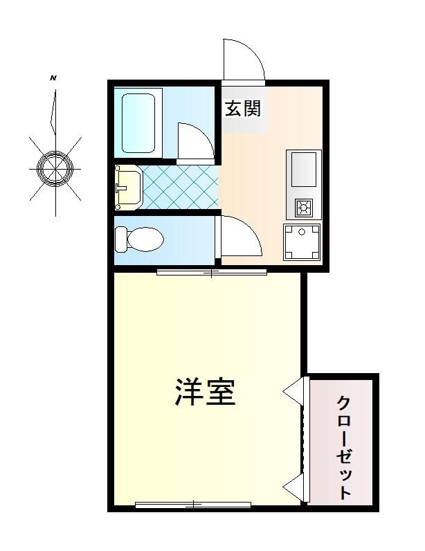 アリタハイツ日本橋の間取り