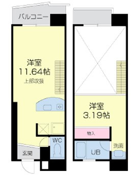 フォレステージュ靱公園の間取り