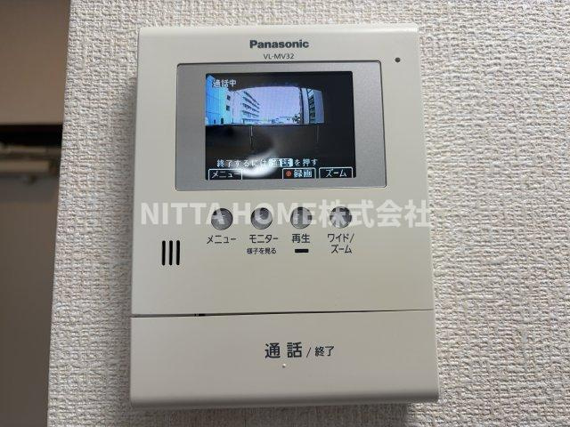 FM-1のセキュリティ|TVインターホン付で安心◎
