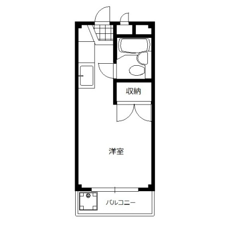 コンチネンタル学南町の間取り