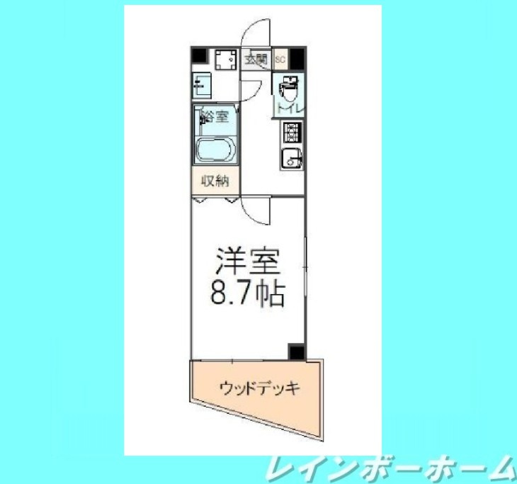 特典：仲介手数料が50％OFFです‼の間取り