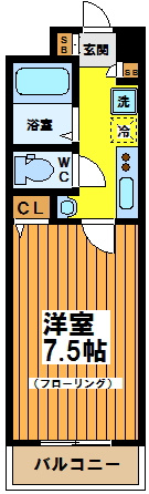 【間取り】 | エテルノ明大前
