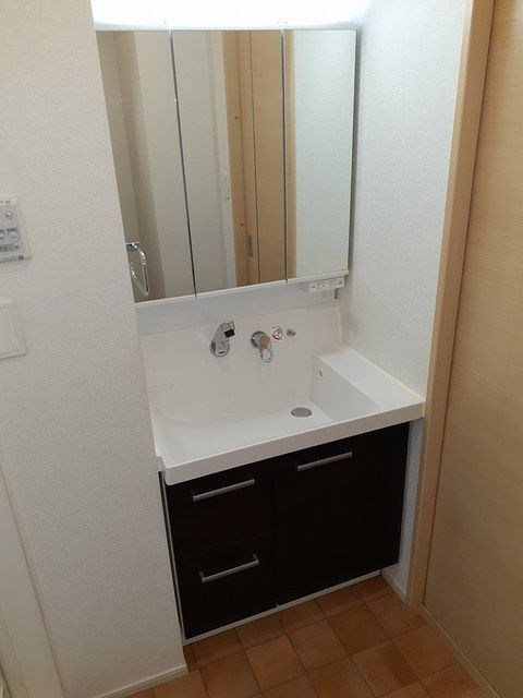 ローヤルマンションの洗面所