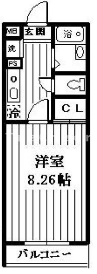 ロイヤルコート氷川台の間取り