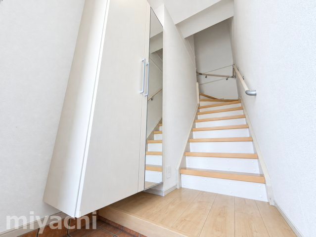 ハピネス北島　Cの玄関