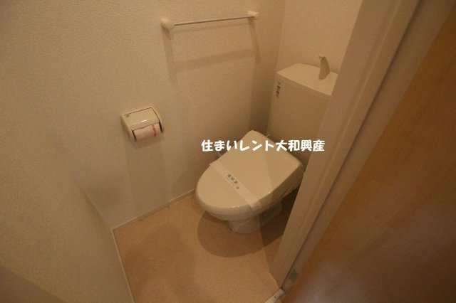 ハイツウィスタリアＡのトイレ