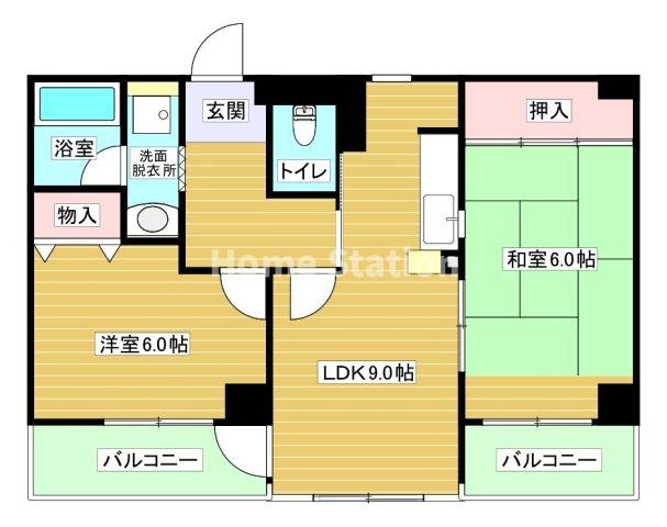 【間取り】 | Amour K