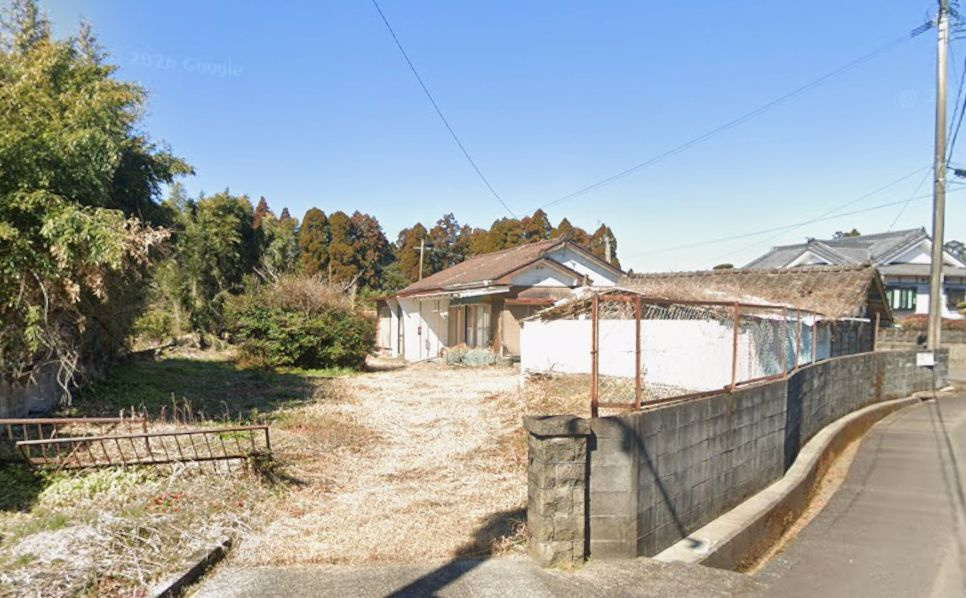 曽於市大隅町中之内の売地の外観