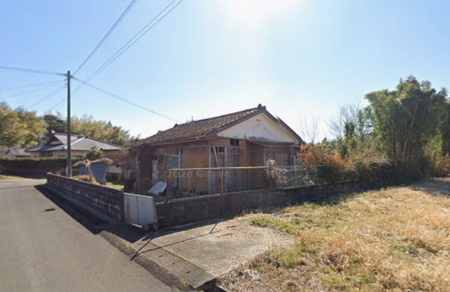 曽於市大隅町中之内の売地の外観