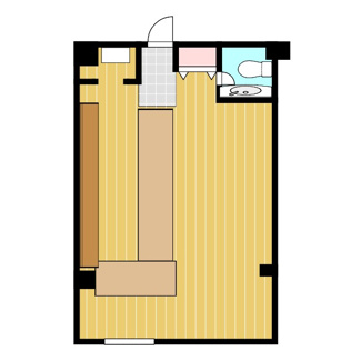 【間取り】 | サウナ裏のスナック・おばんざい屋居抜き