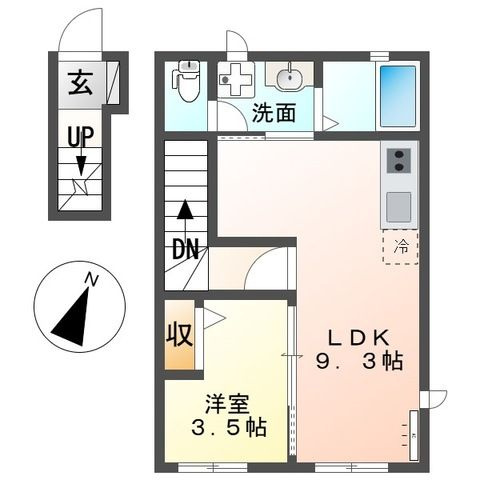 【間取り】 | エクレール